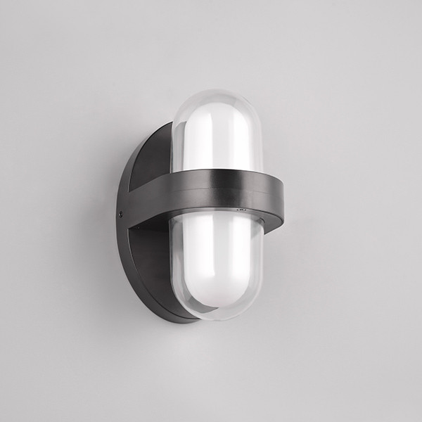 Trio Wandlamp buiten | Limeira | Ovaal | 3000K | Zwart | IP44 | 3.5W LTR00378 - 4