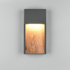 Trio Wandlamp buiten | Salmon | 3000K | IP44 | Zwart | 11W | Trio Lighting  LTR00415 - 2