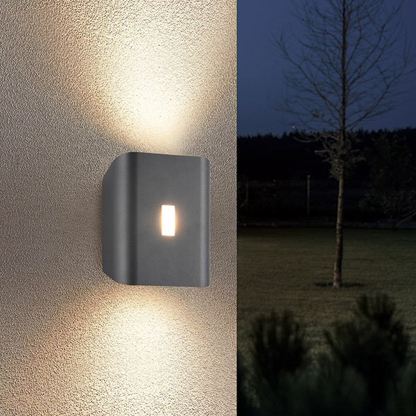 Trio Wandlamp buiten | Santerno | 2300-4000K | IP44 | Antraciet | Trio Lighting  LTR00431 - 4