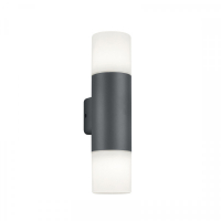 Trio Wandlamp buiten | Up & Down | E27 | Hoosic | IP44 | Antraciet | Trio  LTR00207