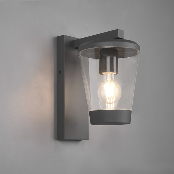 Trio Wandlamp buiten E27 | Cavado | Antraciet | IP44  LTR00391 - 1