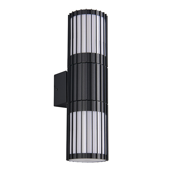 Wandlamp buiten E27 | Volga | Up & Down | IP54 | Antraciet | Trio Lighting LTR00820 - 2