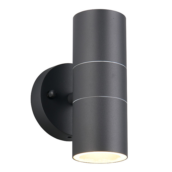Wandlamp buiten GU10 | Turia | Up & Down | IP44 | Antraciet | Trio Lighting LTR00817 - 1