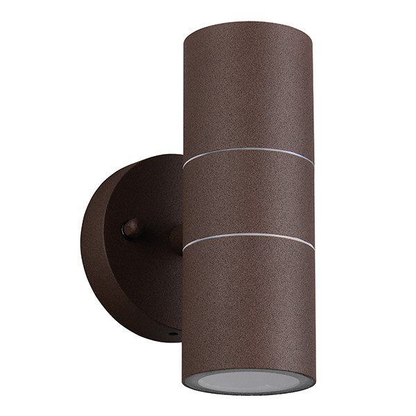 Wandlamp buiten GU10 | Turia | Up & Down | IP44 | Roestkleur | Trio Lighting LTR00818 - 2