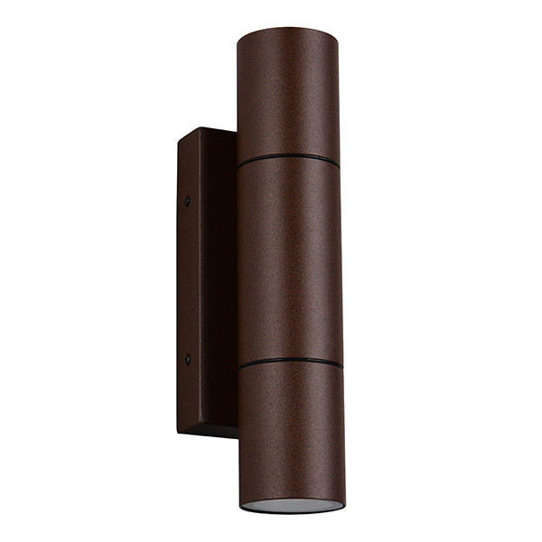 Wandlamp buiten GU10 | Yamuna | Up & Down | IP65 | Roestkleur | Trio Lighting LTR00824 - 2