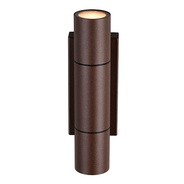 Wandlamp buiten GU10 | Yamuna | Up & Down | IP65 | Roestkleur | Trio Lighting LTR00824 - 4