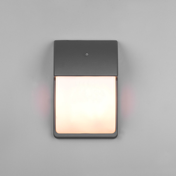 Wandlamp buiten met schemersensor E14 | Mersey | IP44 | Antraciet | Trio Lighting LTR00344 - 3
