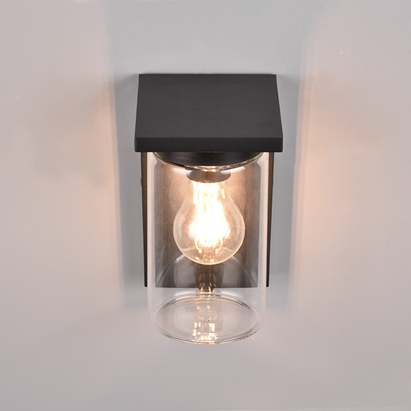 Wandlamp buiten met schemersensor E27 | Ardila | IP44 | Zwart | Trio Lighting LTR00340 - 3