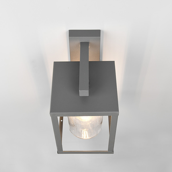Wandlamp buiten met schemersensor E27 | Lunga | IP44 | Antraciet | Trio Lighting LTR00343 - 3