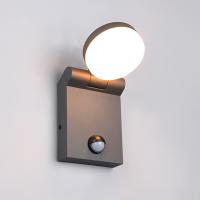 Trio Wandlamp buiten met sensor | Adour | 2300-4000K | IP44 | Antraciet | Trio Lighting  LTR00426