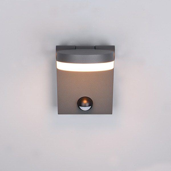 Trio Wandlamp buiten met sensor | Adour | 2300-4000K | IP44 | Antraciet | Trio Lighting  LTR00426 - 4