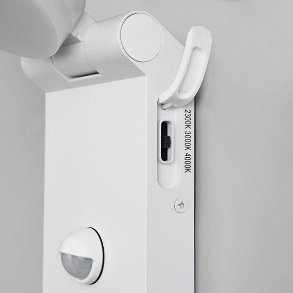Trio Wandlamp buiten met sensor | Adour | 2300-4000K | IP44 | Wit | Trio Lighting  LTR00425 - 2