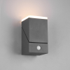 Trio Wandlamp buiten met sensor | Avon | 3000K | Antraciet | IP54 | 7W
