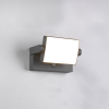 Wandlamp buiten met sensor | Kansas | 3000K | IP54 | Antraciet | 10W | Trio Lighting
