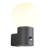 Wandlamp buiten met sensor E27 | Mures | IP44 | Antraciet | Trio Lighting LTR00810 - 1