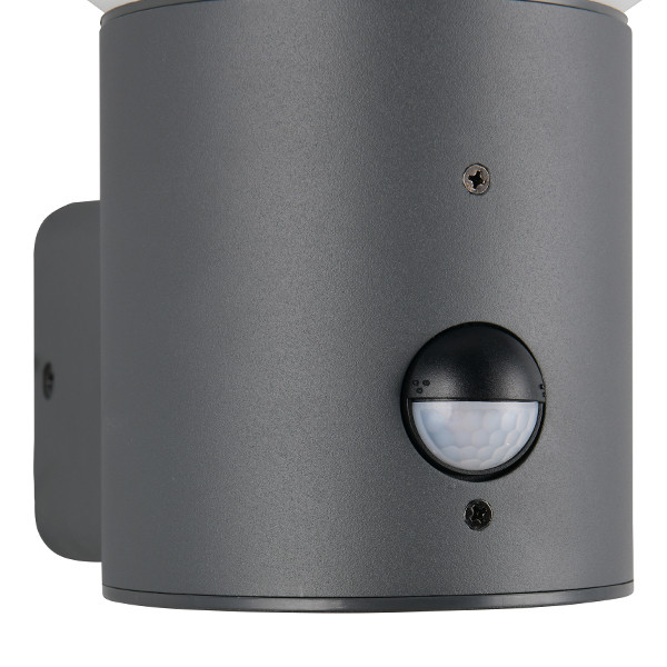 Wandlamp buiten met sensor E27 | Mures | IP44 | Antraciet | Trio Lighting LTR00810 - 7