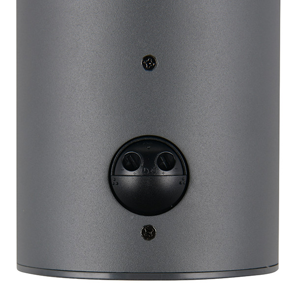 Wandlamp buiten met sensor E27 | Mures | IP44 | Antraciet | Trio Lighting LTR00810 - 8