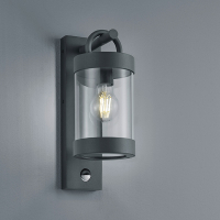Trio Wandlamp buiten met sensor E27 | Sambesi | IP44 | Antraciet  LTR00359