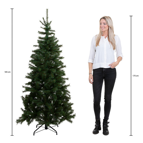 Kunstkerstboom 1,85m | Forest frosted | 942 Tips | PVC | Triumph Tree LBB00309 - 5