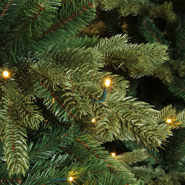 Kunstkerstboom 1,85m | Sherwood | 200 lampjes | 1575 Tips | PVC/PE | Triumph Tree LBB00298 - 2