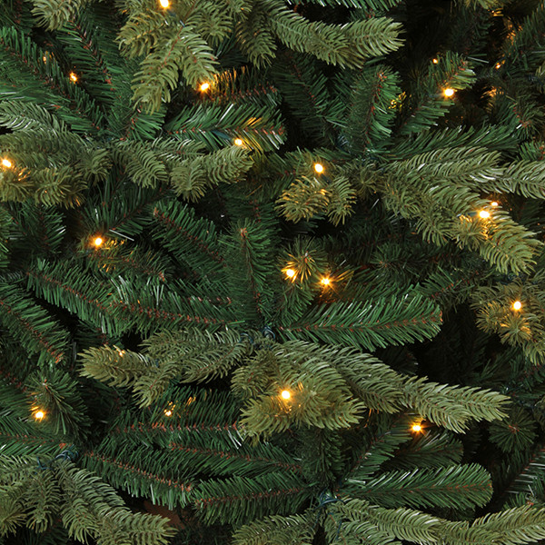 Kunstkerstboom 1,85m | Sherwood | 200 lampjes | 1575 Tips | PVC/PE | Triumph Tree LBB00298 - 3
