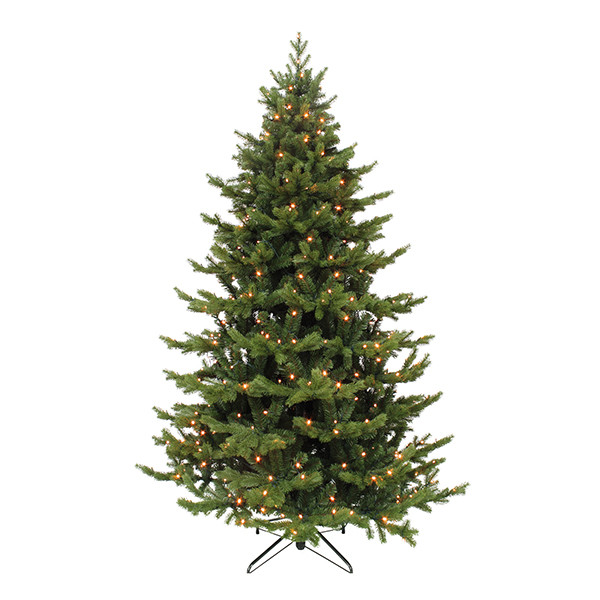 Kunstkerstboom 2,30m | Sherwood | 336 lampjes | 2406 Tips | PVC/PE | Triumph Tree LBB00300 - 1