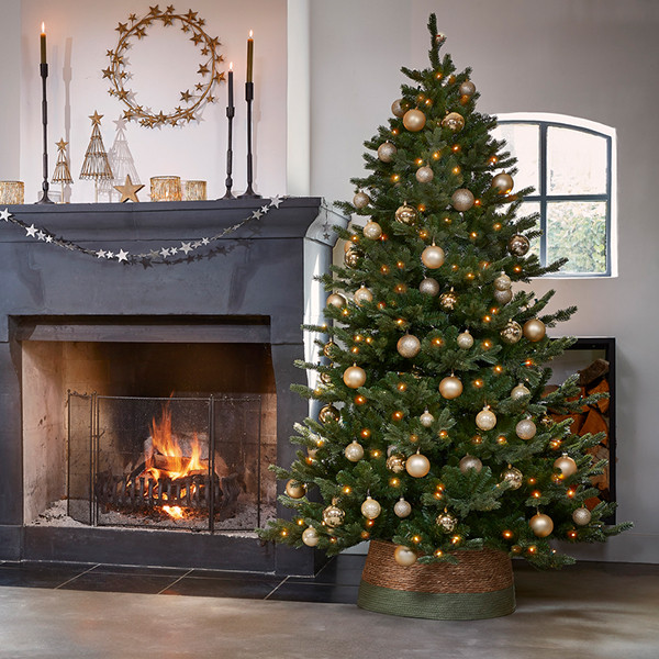 Kunstkerstboom 2,30m | Sherwood | 336 lampjes | 2406 Tips | PVC/PE | Triumph Tree LBB00300 - 4