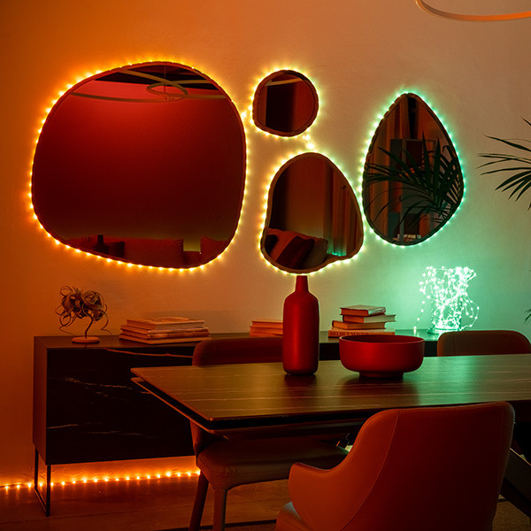 Twinkly Dots RGB | 3 meter | Zwart (60 leds, Wifi, IP20)  LTW00046 - 2