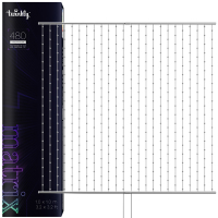 Twinkly Matrix lichtgordijn RGB | 1 x 1 meter | Pearl Shaped (480 leds, Wifi & Bluetooth, IP20)  LTW00074