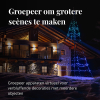 Twinkly Vlaggenmast Kerstboom RGBW | 8 meter (1200 leds, Wifi, IP44)  LTW00044 - 6