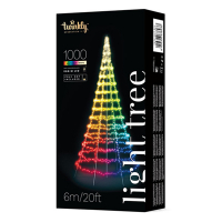 Twinkly Vlaggenmast Verlichting RGBW | 6 meter (1000 leds, Wifi, IP44)  LTW00043