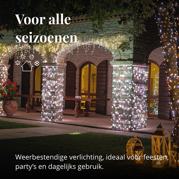 Twinkly ijspegelverlichting AWW | 5 meter | Gold edition (190 leds, Wifi, IP44)  LTW00013 - 4