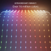 Twinkly netverlichting RGB | 1.2 x 1.9 meter | Multicolor (260 leds, Wifi, IP44)  LTW00090 - 3