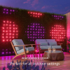 Twinkly netverlichting RGB | 1.2 x 1.9 meter | Multicolor (260 leds, Wifi, IP44)  LTW00090 - 6