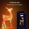 Twinkly stag reindeer RGBW | 120 cm | Multicolor (240 leds, Wifi, IP44)  LTW00094 - 4