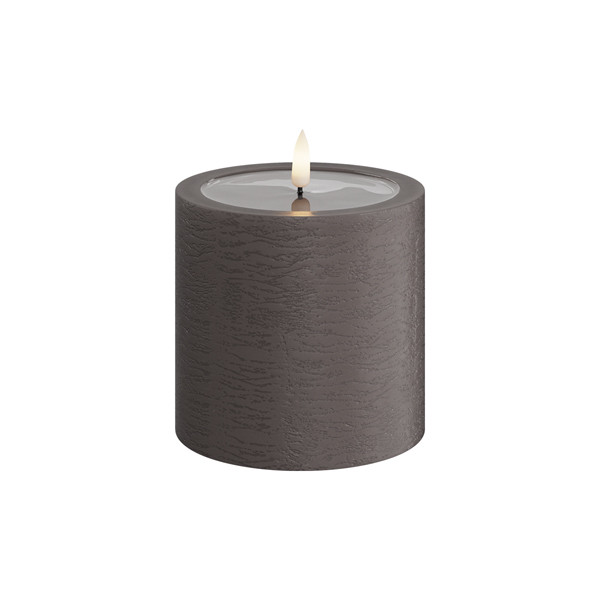 Unique Candles Led kaars 10 x 10 cm | Mocca | 3D vlam | Unique Candles  LDH00663 - 1