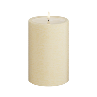 Unique Candles Led kaars 10 x 15 cm | Creme | 3D vlam | Unique Candles  LDH00669