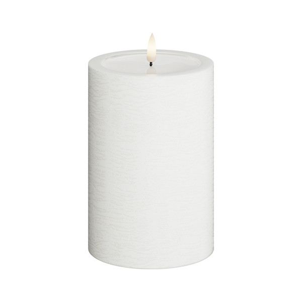 Unique Candles Led kaars 10 x 15 cm | Wit | 3D vlam | Unique Candles  LDH00659 - 1