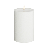 Unique Candles Led kaars 10 x 15 cm | Wit | 3D vlam | Unique Candles  LDH00659