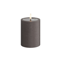 Unique Candles Led kaars 7,5 x 10 cm | Mocca | 3D vlam | Unique Candles  LDH00660