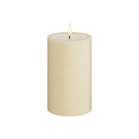 Unique Candles Led kaars 7,5 x 12,5 cm | Creme | 3D vlam | Unique Candles  LDH00666