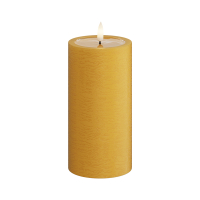 Unique Candles Led kaars 7,5 x 15 cm | Curry | 3D vlam | Unique Candles  LDH00682