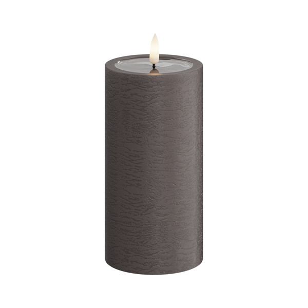 Unique Candles Led kaars 7,5 x 15 cm | Mocca | 3D vlam | Unique Candles  LDH00662 - 1