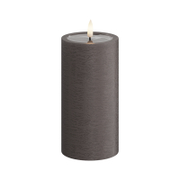 Unique Candles Led kaars 7,5 x 15 cm | Mocca | 3D vlam | Unique Candles  LDH00662
