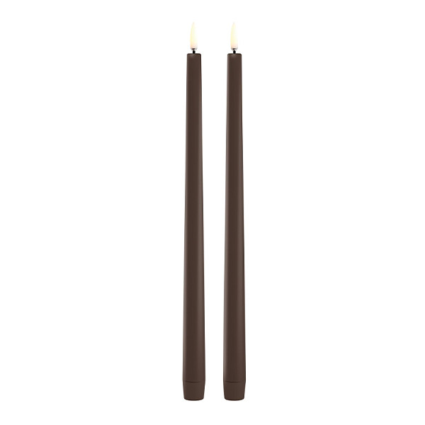 Uyuni Dinerkaars | Extra dun | Bruin | 2,3 x 32 cm | 2-pack LUY00260 - 1