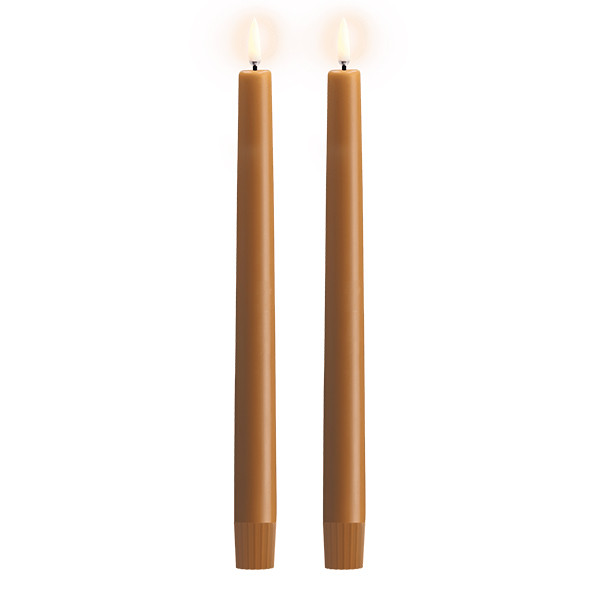 Uyuni Dinerkaars | Soft-fit cap | Honing | 2,3 x 25 cm | 2-pack LUY00298 - 2