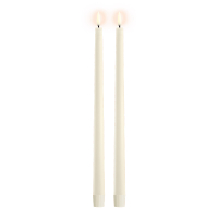 Uyuni Dinerkaars | Soft-fit cap | Ivoor | 2,3 x 32 cm | 2-pack LUY00271