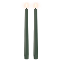 Uyuni Dinerkaars | Soft-fit cap | Olijfgroen | 2,3 x 32 cm | 2-pack LUY00279