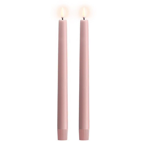 Uyuni Dinerkaars | Soft-fit cap | Poederroze | 2,3 x 25 cm | 2-pack LUY00282 - 2