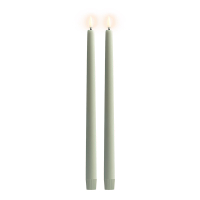 Uyuni Dinerkaars | Soft-fit cap | Saliegroen | 2,3 x 32 cm | 2-pack LUY00288